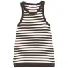 Max Mara Cotton Tops In Animal Print