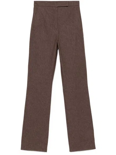 MAX MARA MAX MARA COTTON TROUSERS