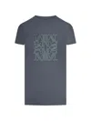 Max Mara Cotton T-shirt In Blue