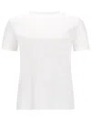 Max Mara Cotton T-shirt In White