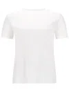Max Mara Cotton T-shirt In White