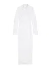Max Mara Vestido Midi - Blanco In White