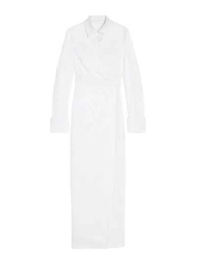 Max Mara Vestido Midi - Blanco In White