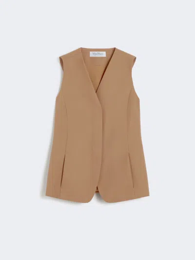MAX MARA COTTON TWILL GILET