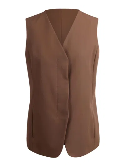 MAX MARA COTTON TWILL VEST