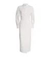 Max Mara Wrap Design Dress Buttoned Cuffs In White
