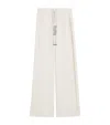Max Mara Drawstring Casual Pants In White