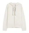 Max Mara Technical Jersey Zip-up Sweatshirt In Multi