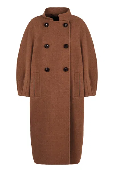 MAX MARA COUTURE COAT IN DOUBLE WOOL