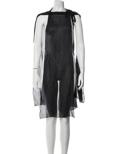 Pre-owned Max Mara Cover-up In Black