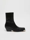 Max Mara Cowboy Boots In Black