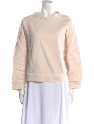 Pre-owned Max Mara Cowl Neck Long Sleeve Sweatshirt In Neutral