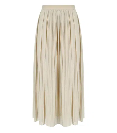 Max Mara Cral Beige Skirt In Neutral