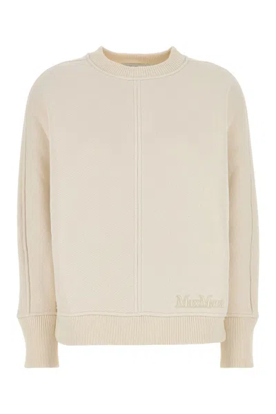 MAX MARA CARDIGAN CRAL IN MISTO COTONE AVORIO  DONNA