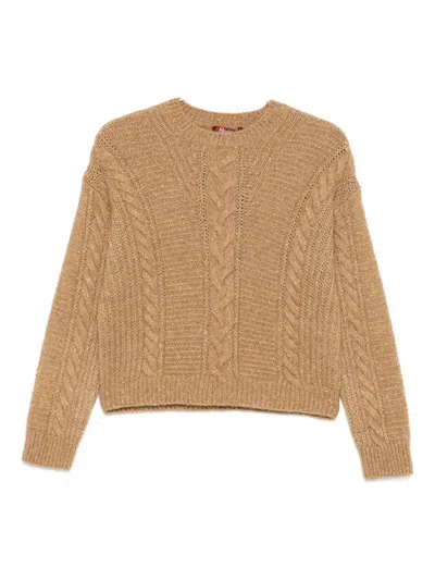 Max Mara Crasso Sweater In Brown