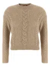 Max Mara Crasso Sweater In Brown