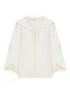 Max Mara Wool And Cachemire Cardigan In White