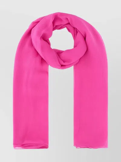 MAX MARA CRÊPE TEXTURE SILK SCARF