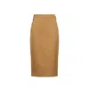 Max Mara Cresta Pencil Skirt In Brown