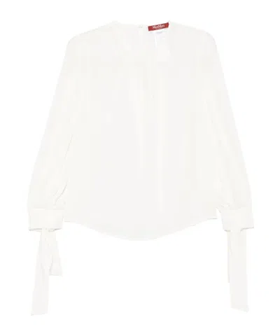 MAX MARA CREW NECK LONG SLEEVE TOP