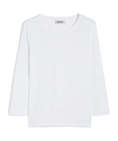 MAX MARA JERSEY BOAT-NECK T-SHIRT