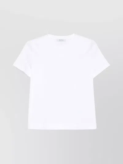 Max Mara Crew Neck Short Sleeves Plain Design Top