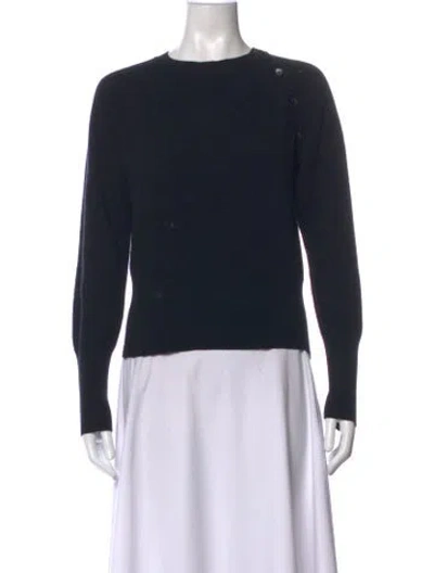 Pre-owned Max Mara Crew Neck Sweater In Black