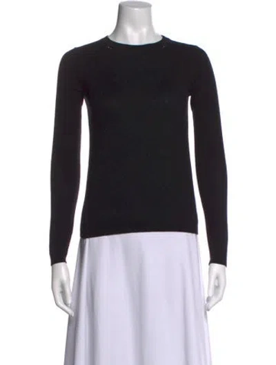 Pre-owned Max Mara Crew Neck Sweater In Blue
