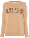 Max Mara Camel Wool And Cashmere Plata Sweater In Brown