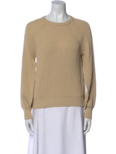 Pre-owned Max Mara Crew Neck Sweater In Neutral