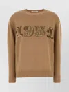 Max Mara Wool-and-cashmere-blend Sweater In Brown