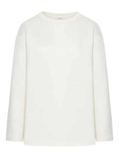 MAX MARA MAX MARA CREWNECK COTTON SWEATSHIRT