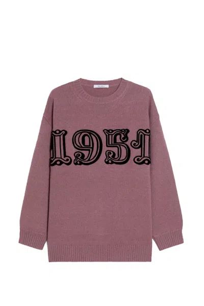 MAX MARA CREWNECK LONG-SLEEVED JUMPER