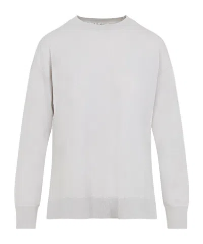 Max Mara 's  Crewneck Long-sleeved Jumper In White