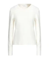 Max Mara Crew-neck Long-sleeve Knit Top In Neutral