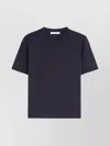 Max Mara Crewneck Ribbed Short Sleeves Sweater