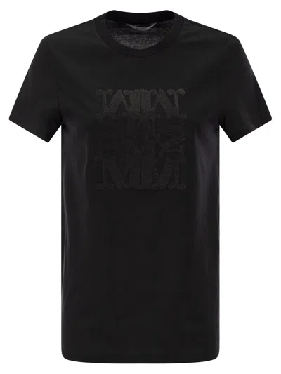 MAX MARA CREWNECK SHORT-SLEEVED T-SHIRT