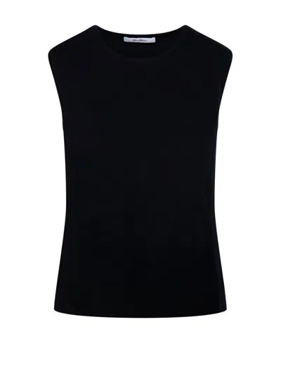 MAX MARA CREWNECK SLEEVELESS TOP