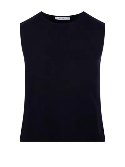 MAX MARA CREWNECK SLEEVELESS TOP