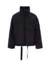 Max Mara The Cube Turtleneck Jacket In Black