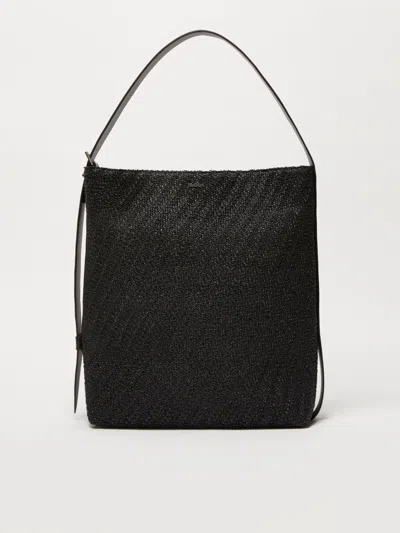 Max Mara Archetipo Shoulder Bag In Black