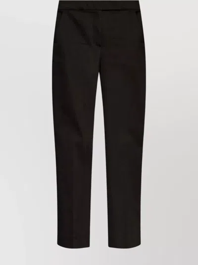MAX MARA CROPPED ANKLE TROUSERS TAPERED HEM
