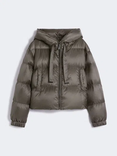MAX MARA CROPPED DOWN JACKET IN WATER-REPELLENT TECHNICAL FABRIC