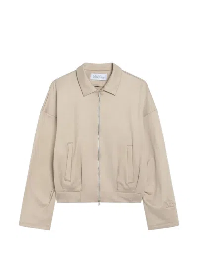 Max Mara Cropped Jacket In Multi