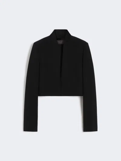 MAX MARA CROPPED SABLE JACKET