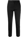 Max Mara Women's Viscose Jersey Trousers In Black