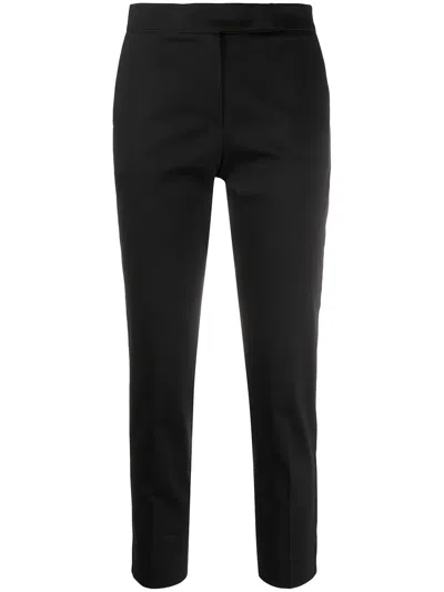 Max Mara Studio Black Viscose Blend Nicia Pant
