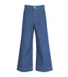 Max Mara Zendaya Wide Leg Jeans In Blue
