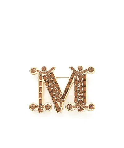 MAX MARA CRYSTAL BROOCH