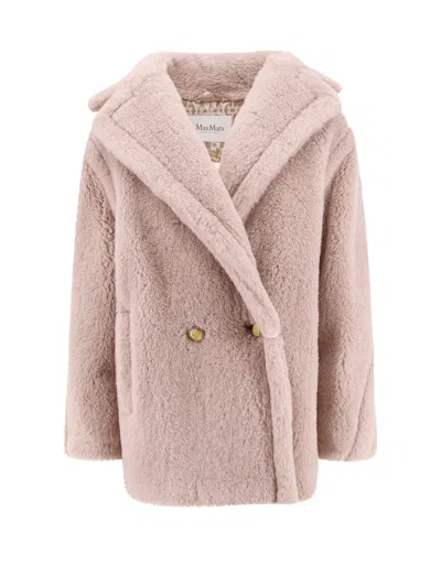Max Mara Cuba Coat In Cream